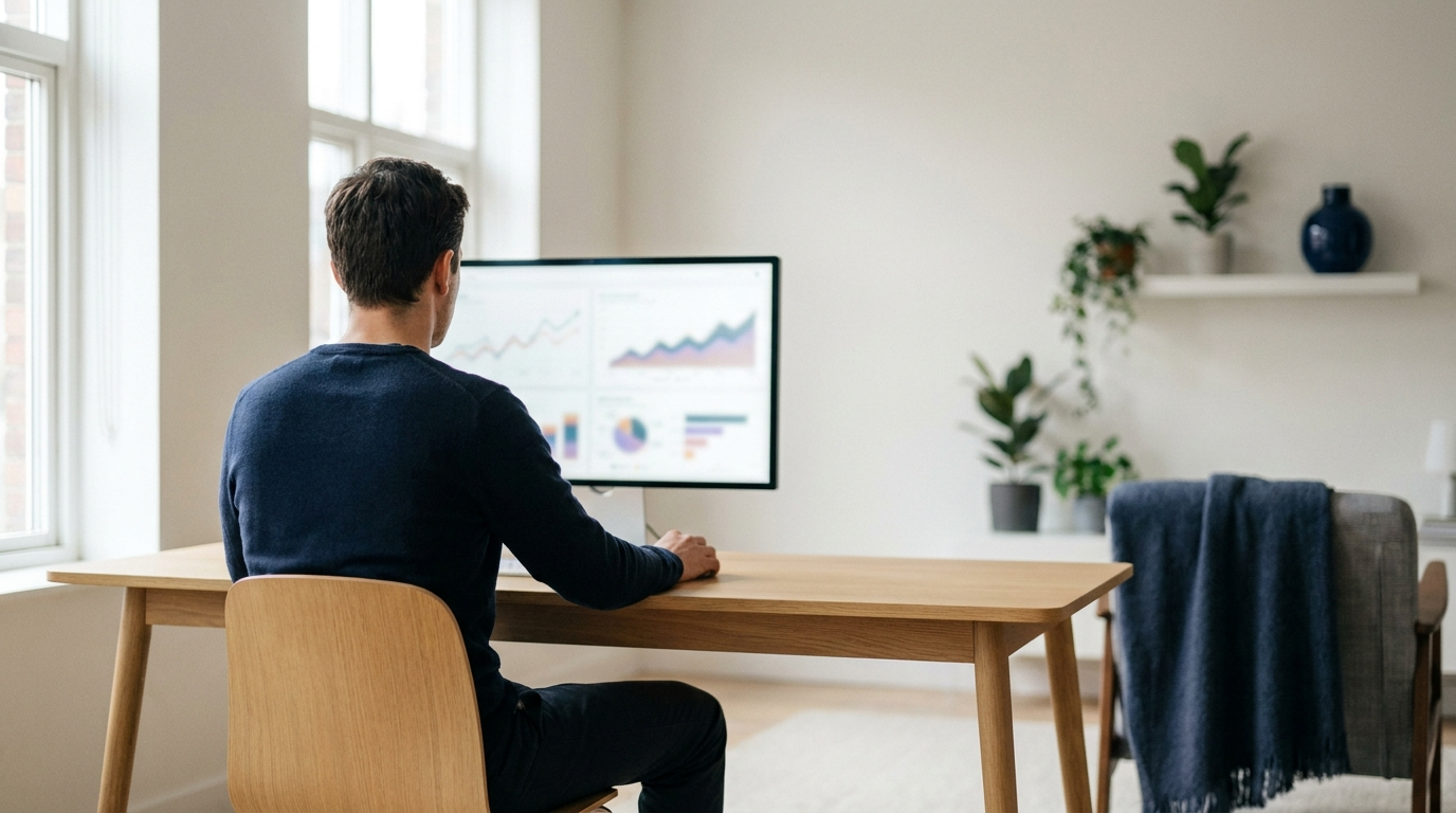 Reviewing live campaign performance dashboards